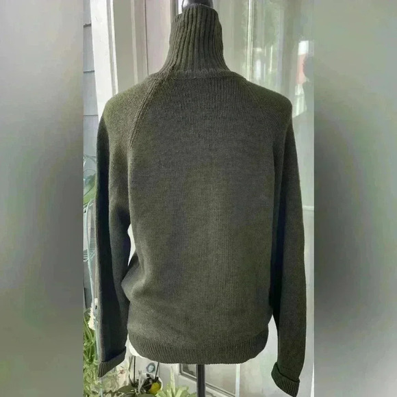 Saint Michaels turtleneck sweater 100% wool made in Britain European size 38-Med - Picture 3 of 7